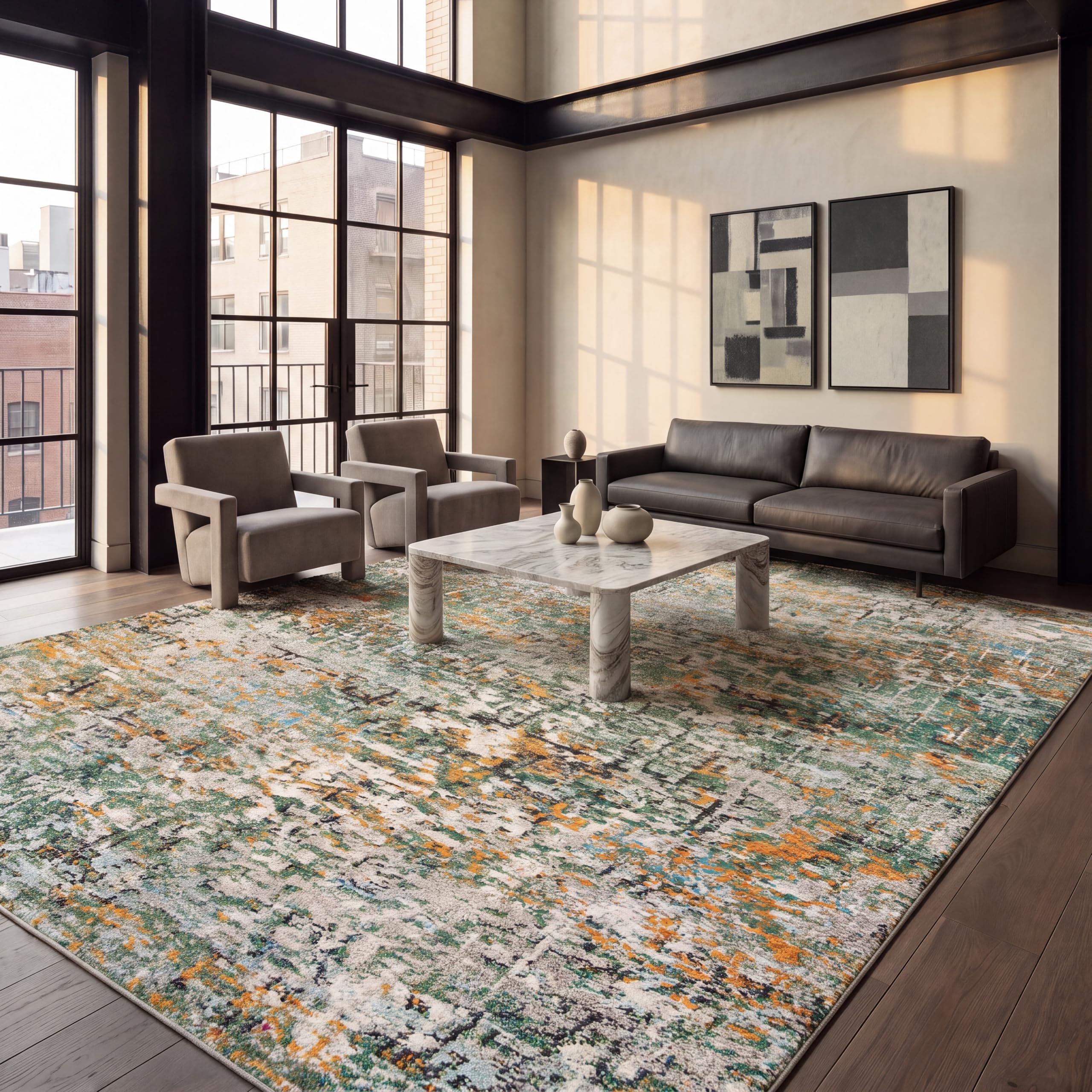 Amazon.com: SAFAVIEH Madison Area Rug 10'x14', Modern Green